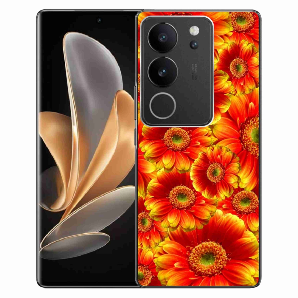 Zselés borítás mmCase a Vivo V29 5G-hez - gerbera 1