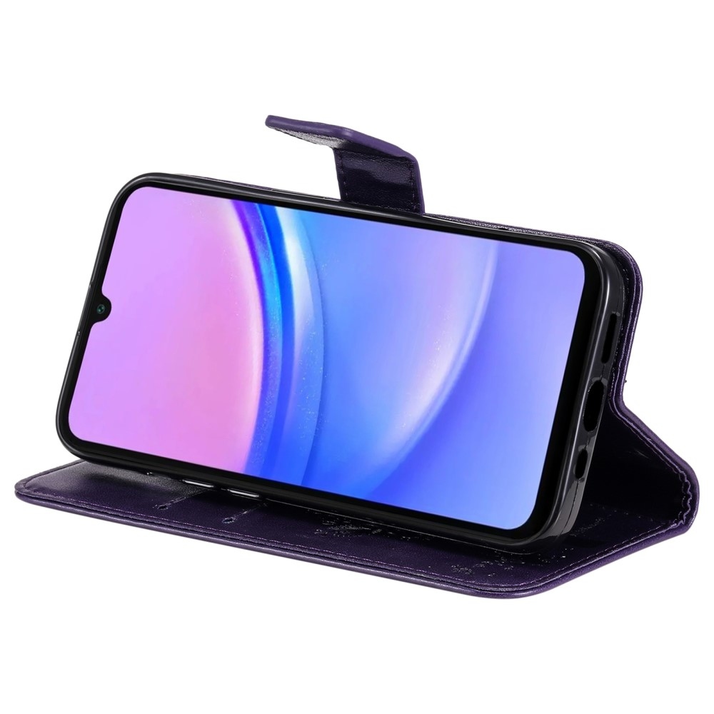 Fák könyve tok Samsung Galaxy A16 4G/5G/A26 5G - sötétlila