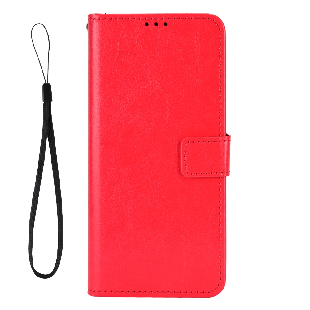 Őrült könyv tok a Xiaomi Poco F7 5G-hez - piros