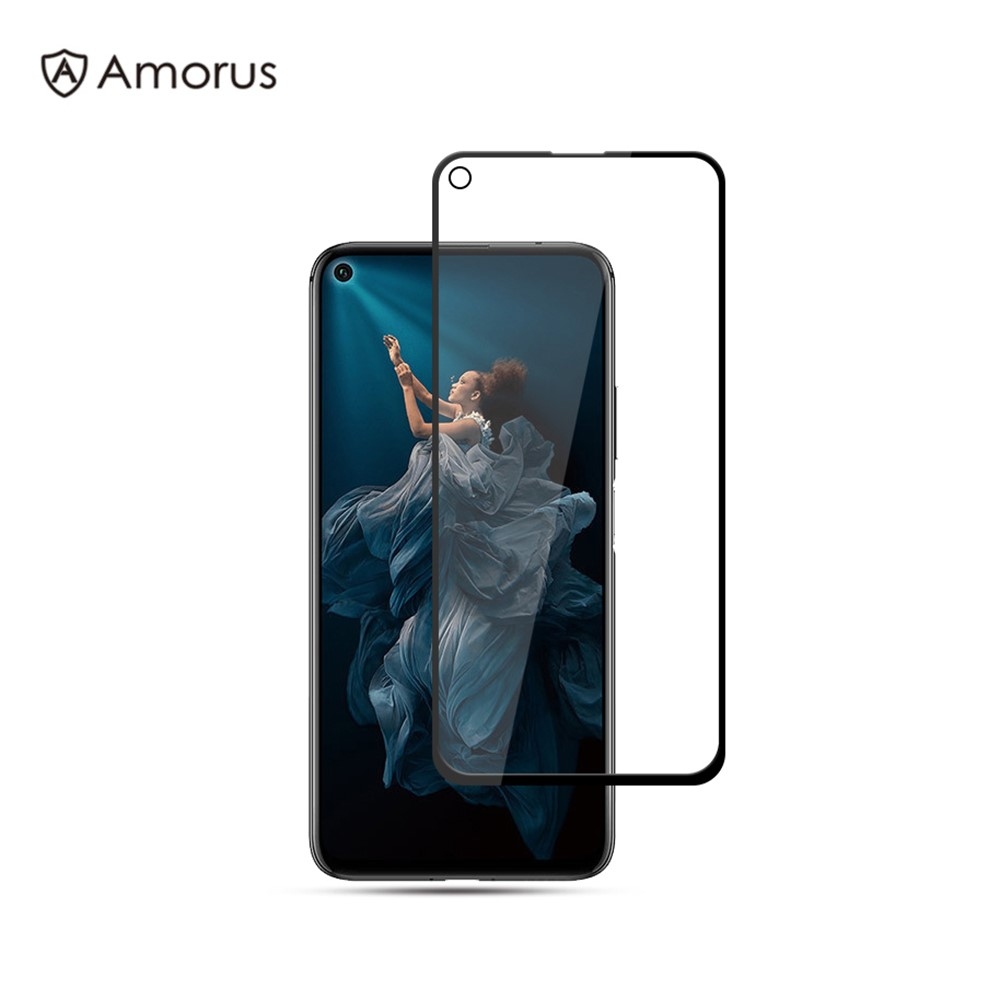 AMS teljes képernyő edzett üveg a Honor 20/Huawei Nova 5T-nél