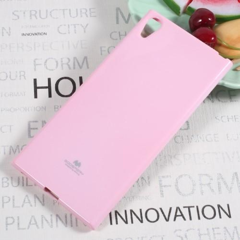 MG finoman csillogó zselés tok Sony Xperia XA1 Ultra készülékhez - rózsaszín