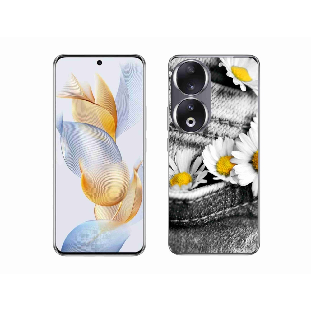 Gél tok mmCase a Honor 90-hez - százszorszépek