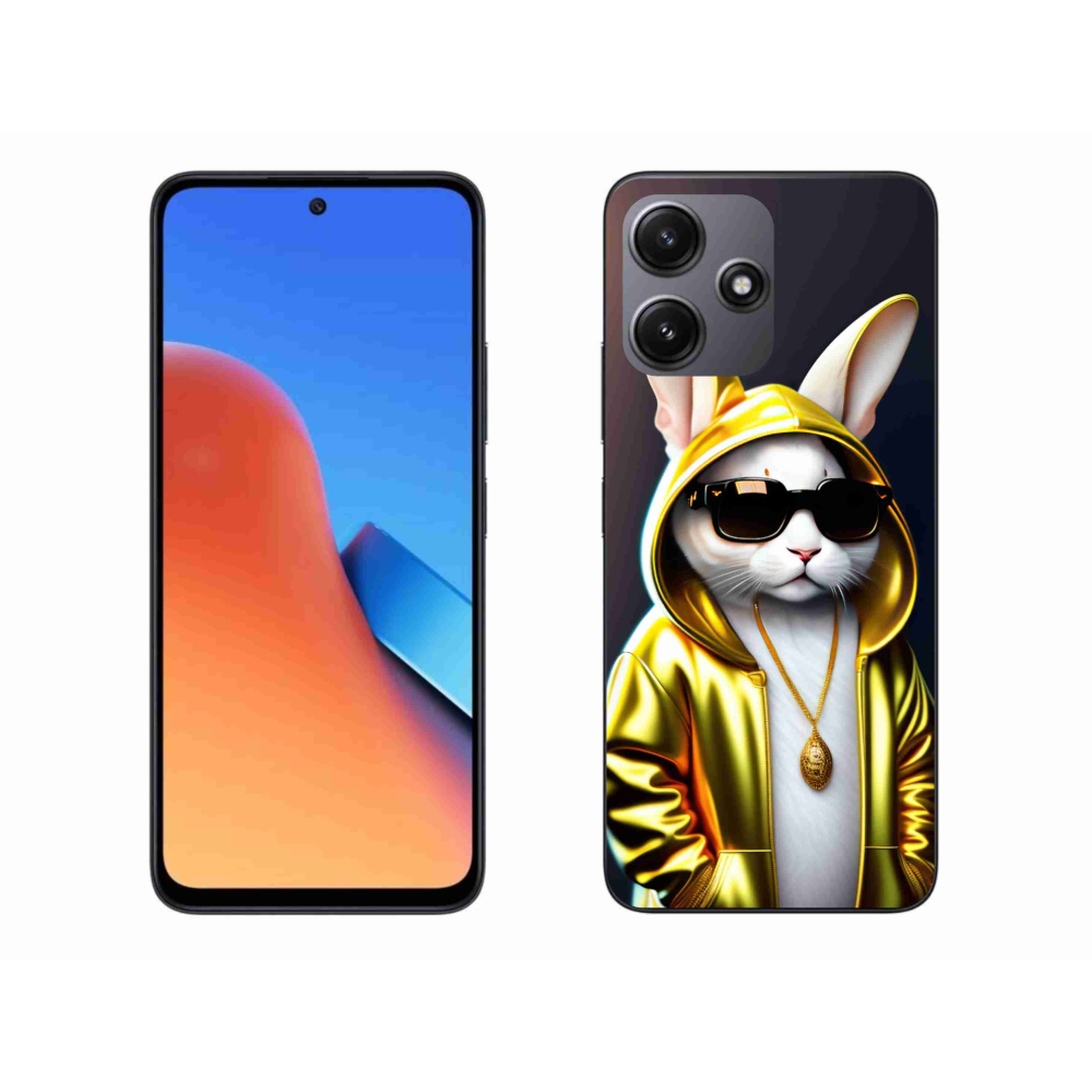 Gél borítás mmCase a Xiaomi Redmi 12 5G számára - cat boss