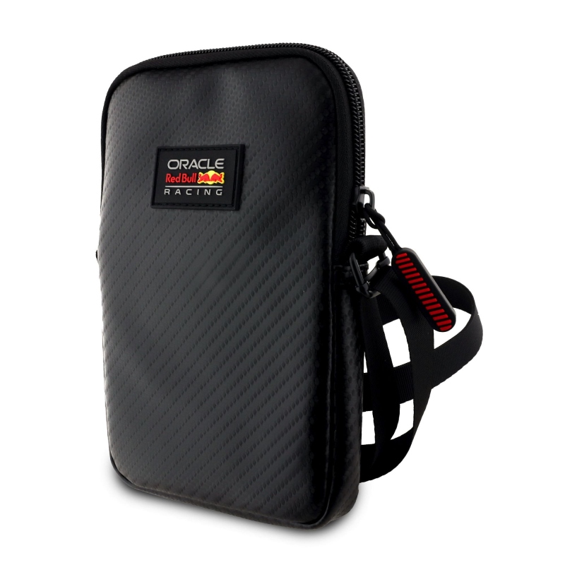 Red Bull PU Carbon táska mérete. M Fekete