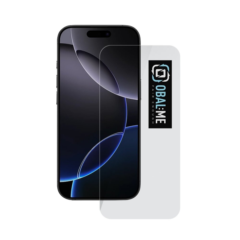 CSOMAG:ME 2.5D edzett üveg Apple iPhone 16 Pro átlátszóhoz