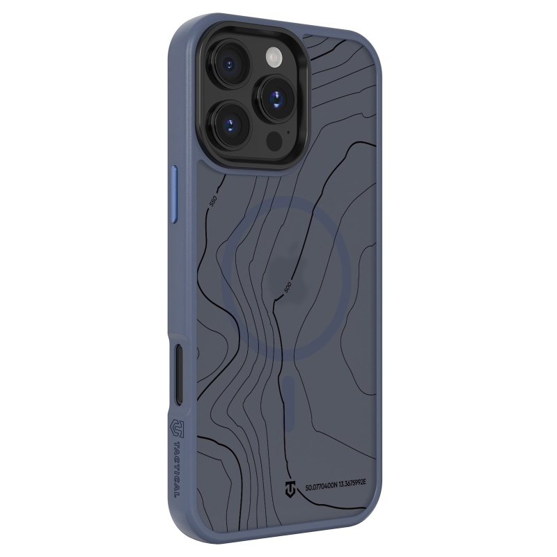 Taktikai MagForce Hyperstealth Sika borító iPhone 16 Pro Max készülékhez Mélykék