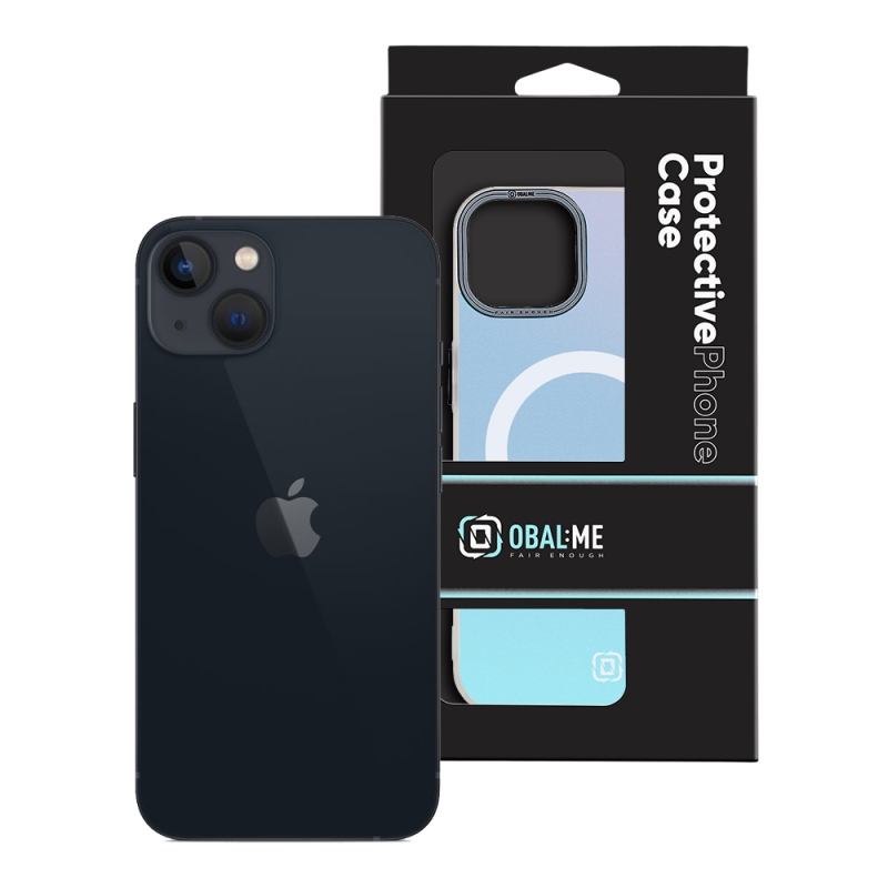 OBAL:ME HoloMag borító az Apple iPhone 13 fehér készülékhez