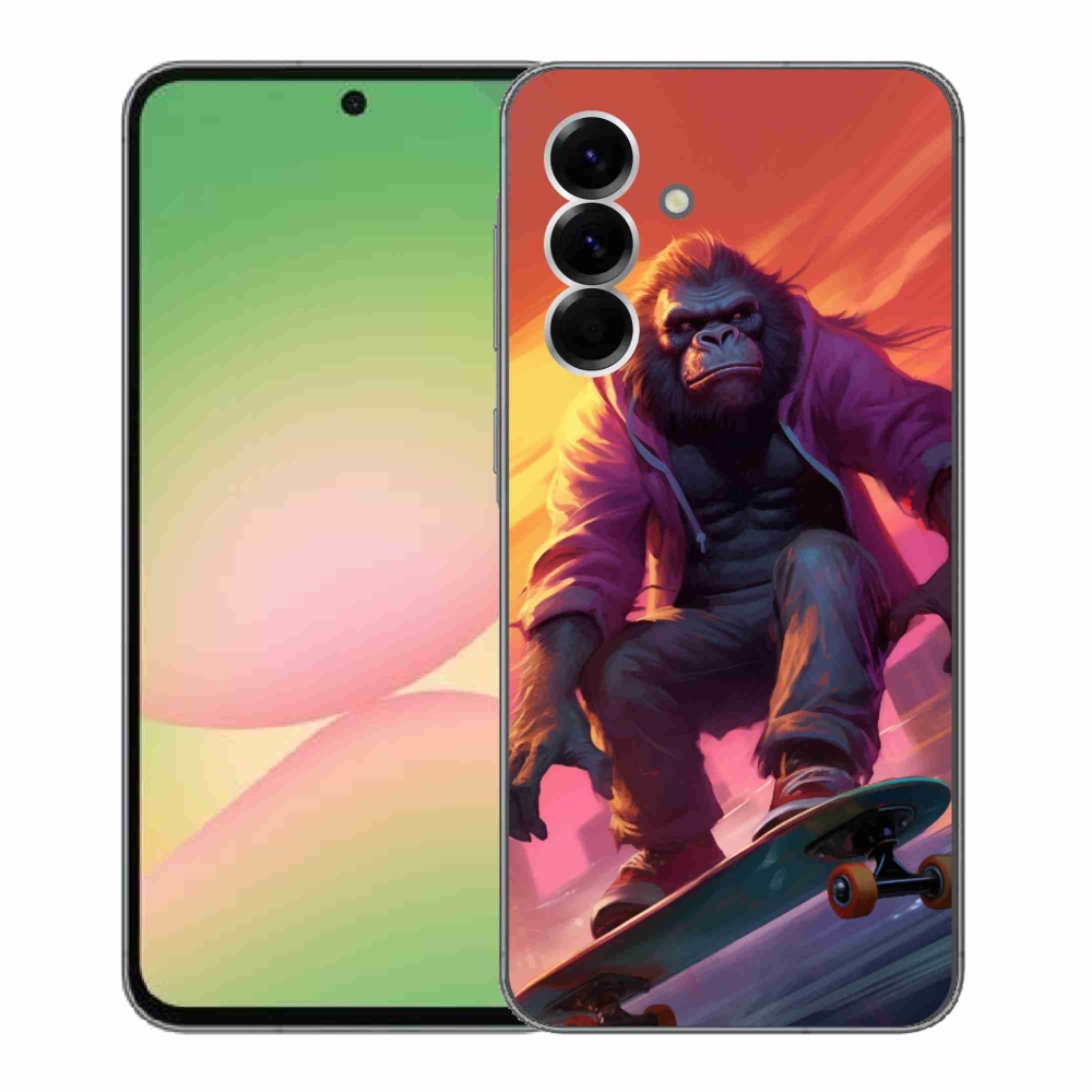 Zselés borítás mmCase Samsung Galaxy A56 5G - gorilla gördeszkán