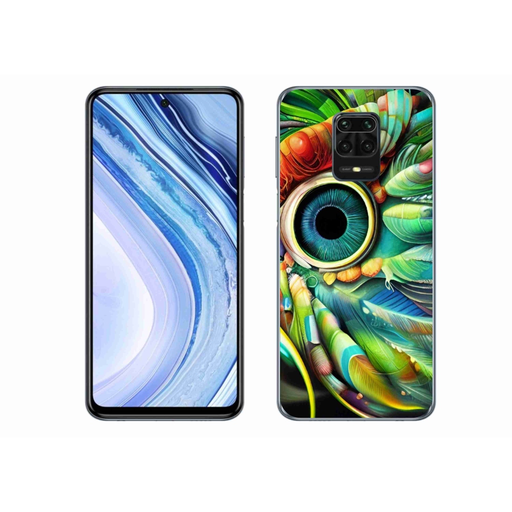 Gél borítás mmCase a Xiaomi Redmi Note 9S-hez - absztrakt motívum 18