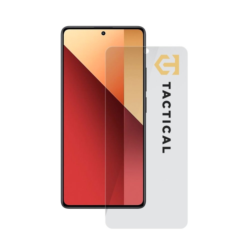 Taktikai üvegpajzs 2.5D üveg a Xiaomi Redmi Note 13 Pro 4G/5G / Poco X6 5G számára Tiszta