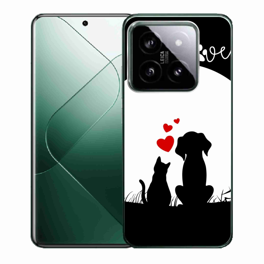 Gél tok mmCase a Xiaomi 14-hez - állatszerelem