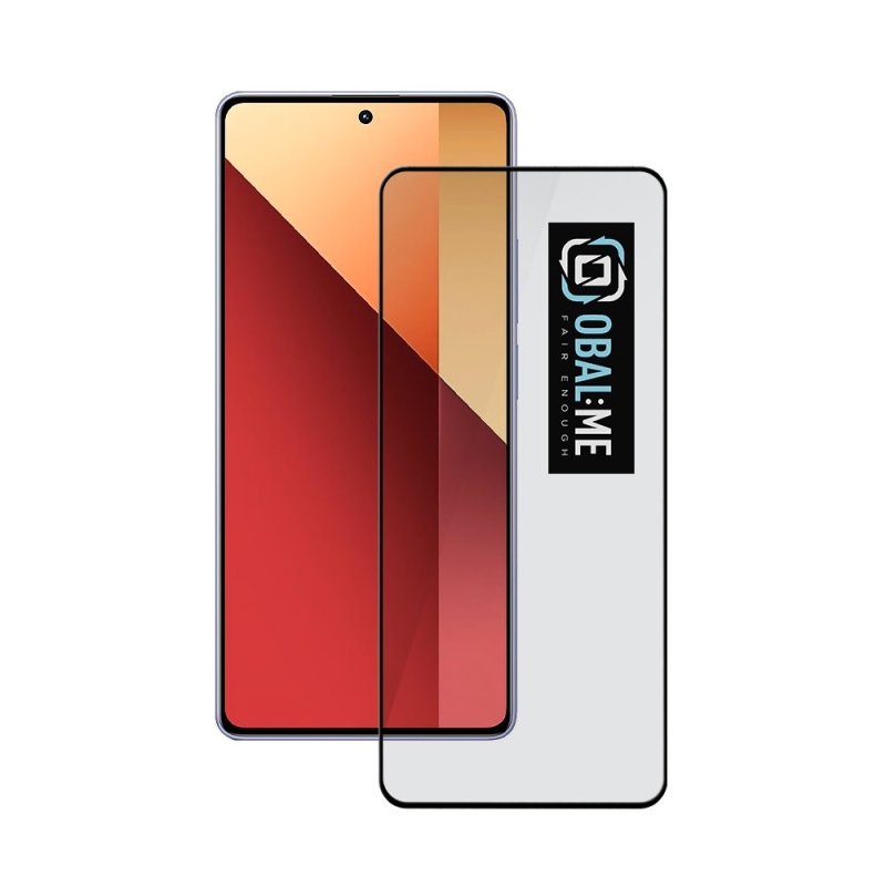 CSOMAG:ME 5D edzett üveg Xiaomi Redmi Note 13 Pro 4G/5G Fekete