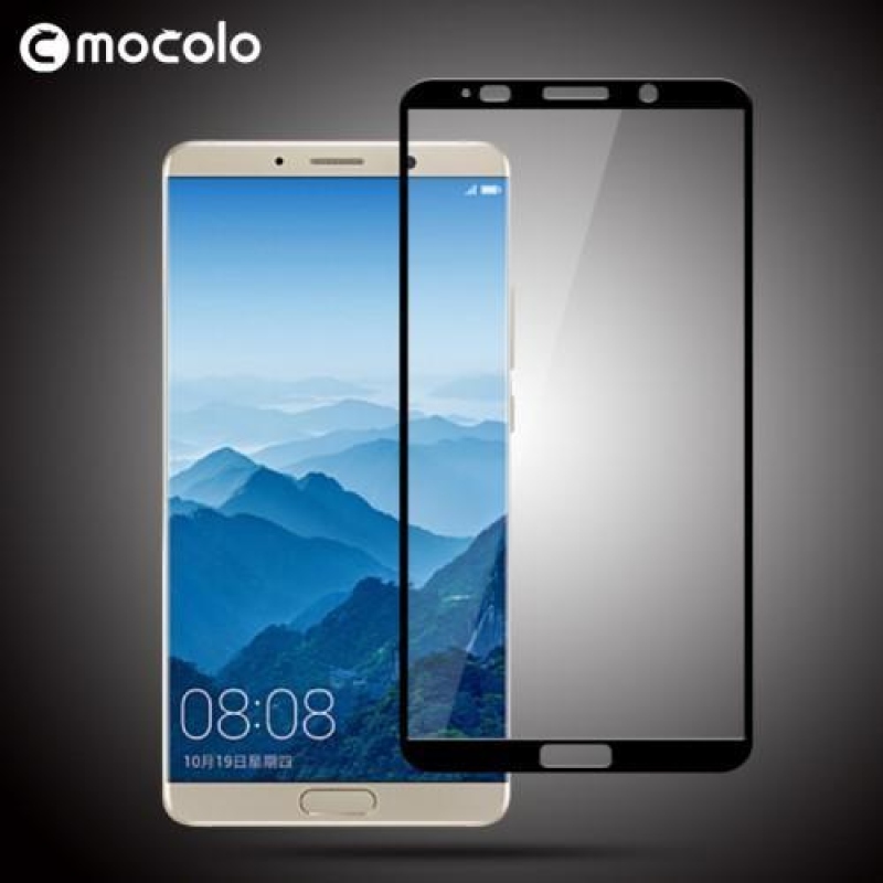 MLC teljes képernyős edzett üveg Huawei Mate 10 - fekete szegély