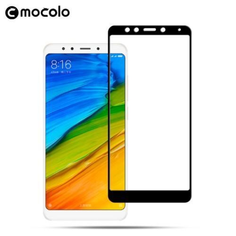 MLC teljes képernyő edzett üveg Xiaomi Redmi 5 - fekete