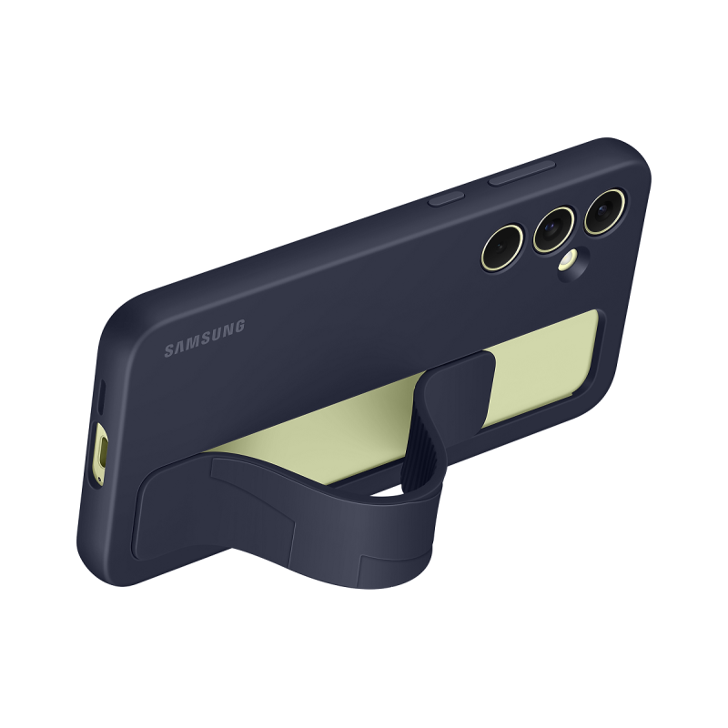 EF-GA556TBE Samsung Standing Grip Cover for Galaxy A55 5G fekete
