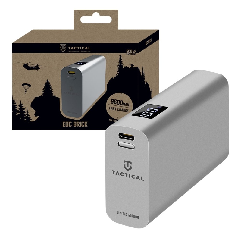 Taktikai EDC tégla 9600mAh Raw