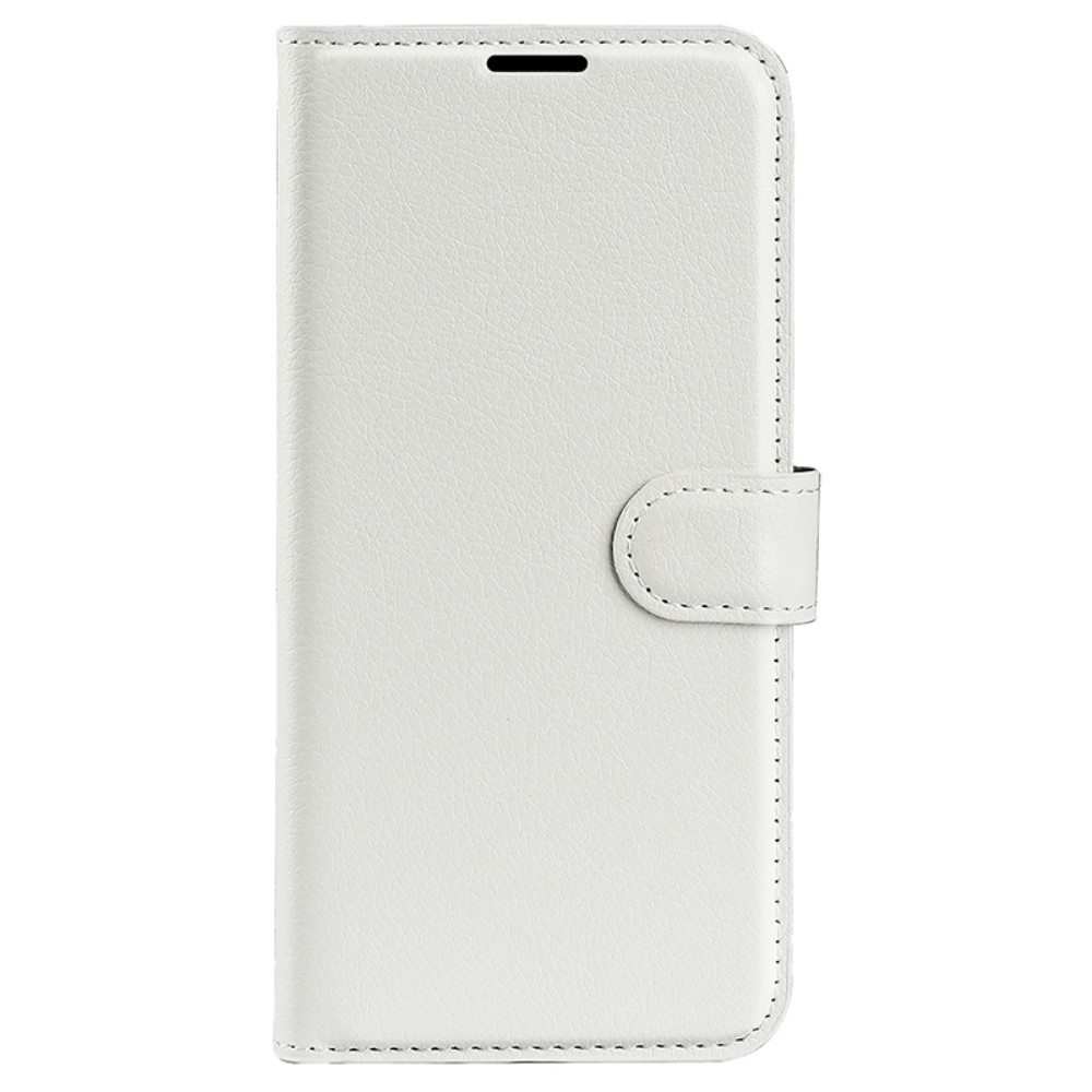 Litchi book tok Samsung Galaxy A15 4G/5G készülékhez - fehér