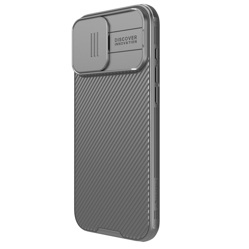 Nillkin CamShield PRO hátlap Apple iPhone 16 Pro Max készülékhez Titánium szürke