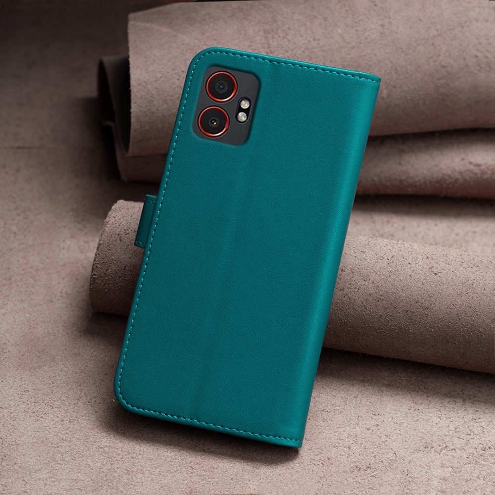 BNF könyvtáska Samsung Galaxy Xcover 7 Pro készülékhez - zöld