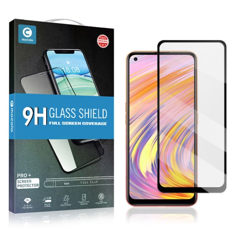Mocolo 5D edzett üveg fehér iPhone 6/6S készülékhez