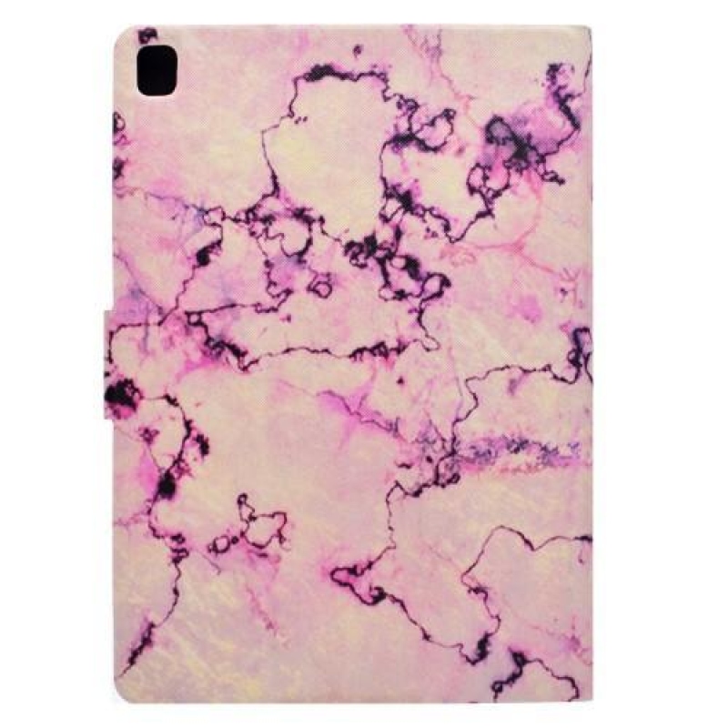Modern PU bőr tok állvány funkcióval iPad Pro 9.7 készülékhez - rózsaszín