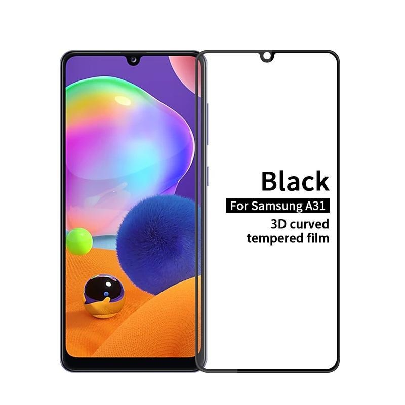 Mofi 3D teljes képernyős edzett üveg a Samsung Galaxy A31 készüléken