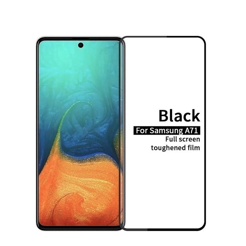 Mofi teljes képernyős edzett üveg a Samsung Galaxy A71 készüléken