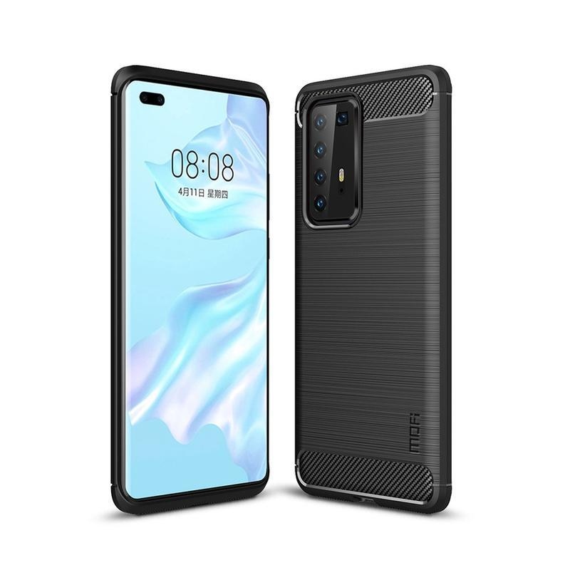 Mofi tartós zselés tok a Huawei P40 Pro készülékhez - fekete