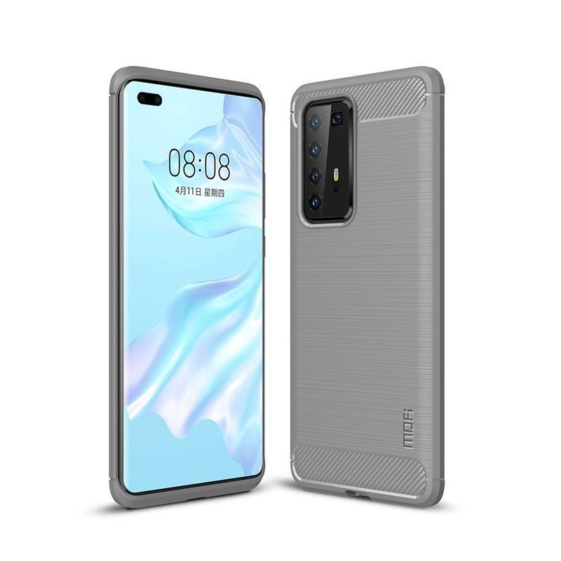 Mofi tartós zselés tok Huawei P40 Pro készülékhez - szürke