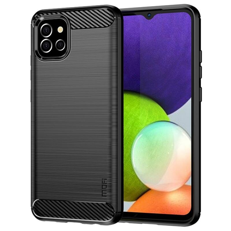 Mofi tartós zselés tok Samsung Galaxy A03-hoz - fekete