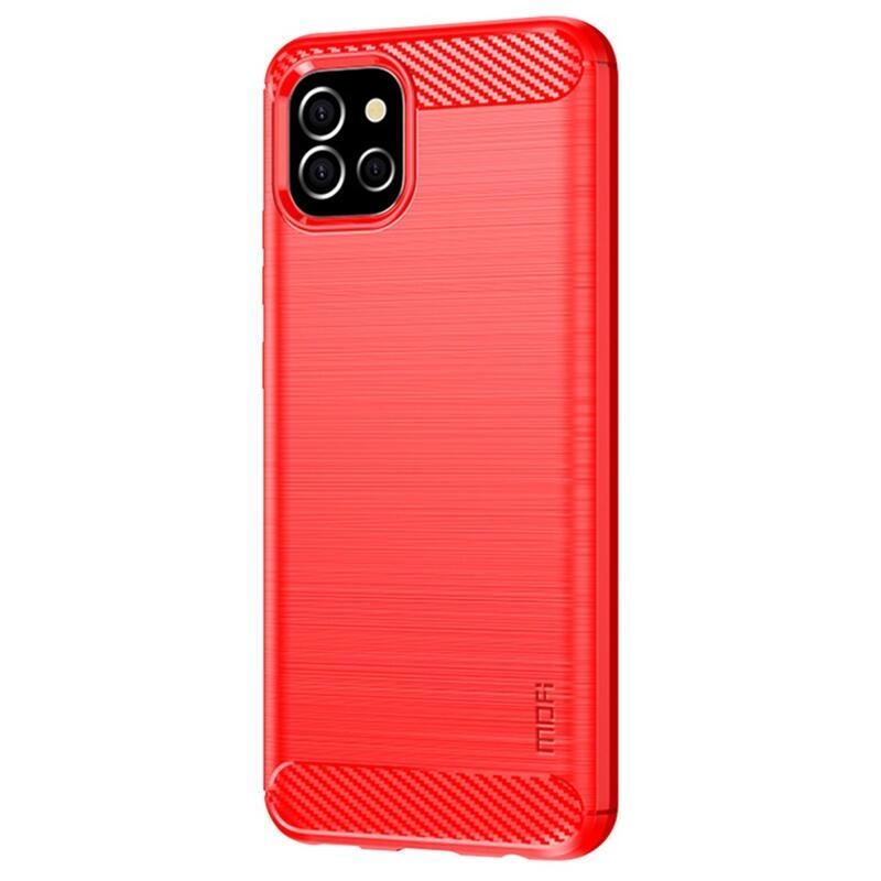 Mofi tartós zselés tok Samsung Galaxy A03-hoz - piros