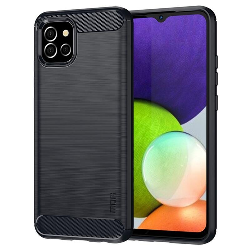 Mofi tartós zselés tok Samsung Galaxy A03 - sötétkék
