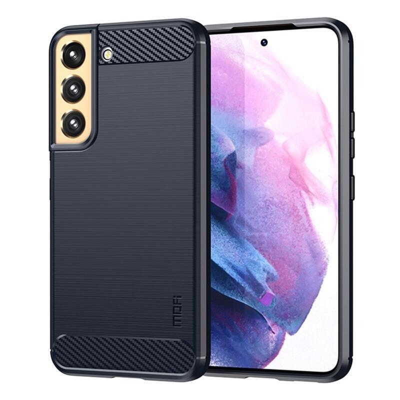 Mofi tartós zselés tok Samsung Galaxy S22 5G - sötétkék