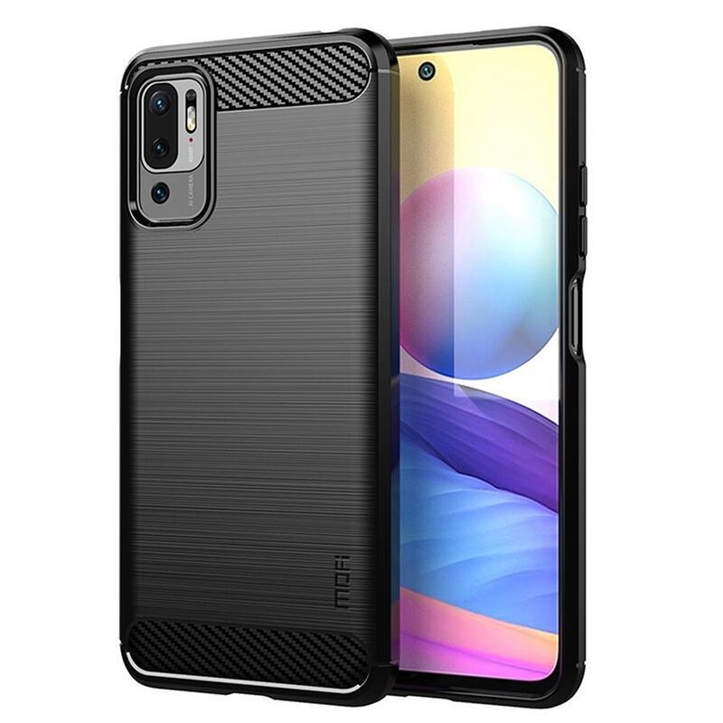 Mofi tartós zselés tok Xiaomi Redmi Note 10 5G/Poco M3 Pro 4G/5G - fekete