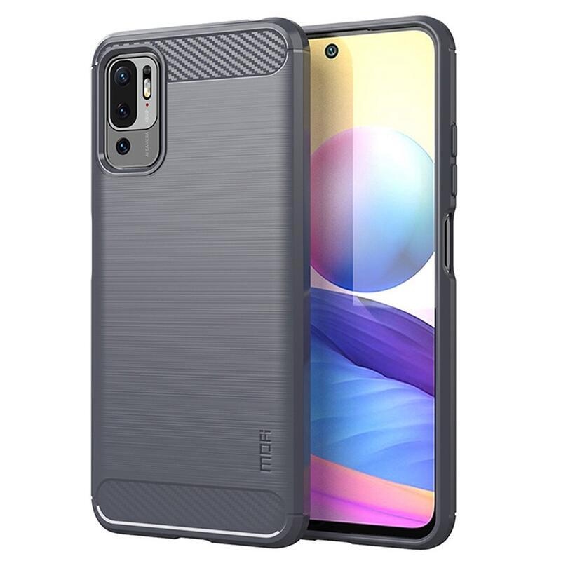 Mofi tartós zselés tok Xiaomi Redmi Note 10 5G/Poco M3 Pro 4G/5G - szürke