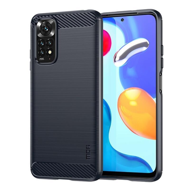 Mofi tartós zselés tok Xiaomi Redmi Note 11 4G/Note 11S 4G - kék