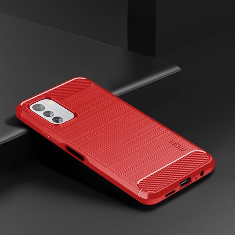 Mofi tartós zselés tok a Nokia G60 5G készülékhez - piros színű