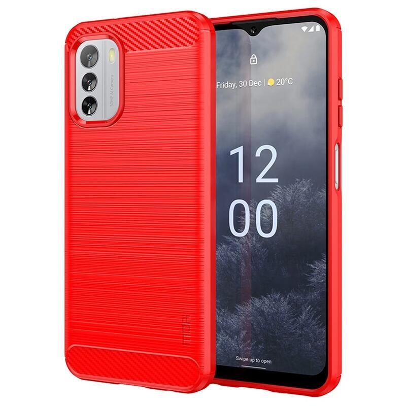 Mofi tartós zselés tok a Nokia G60 5G készülékhez - piros színű