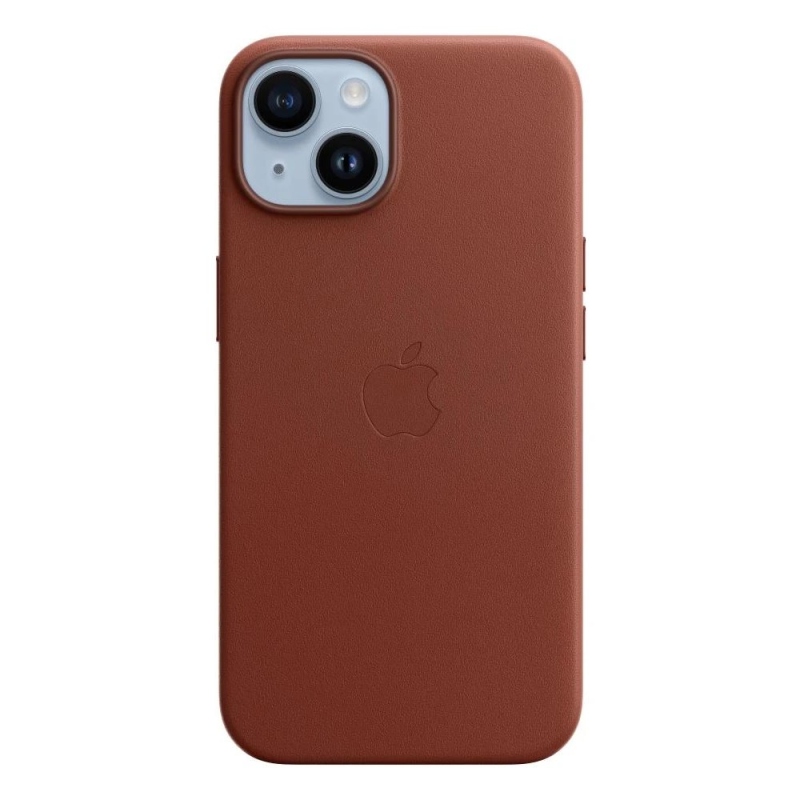 MPP73ZM/A Apple bőrborítás, beleértve. MagSafe iPhone 14-hez Umber