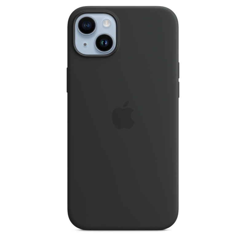 MPT33ZM/A Apple szilikon borítás, beleértve. Magsafe iPhone 14 Plus készülékhez Fekete