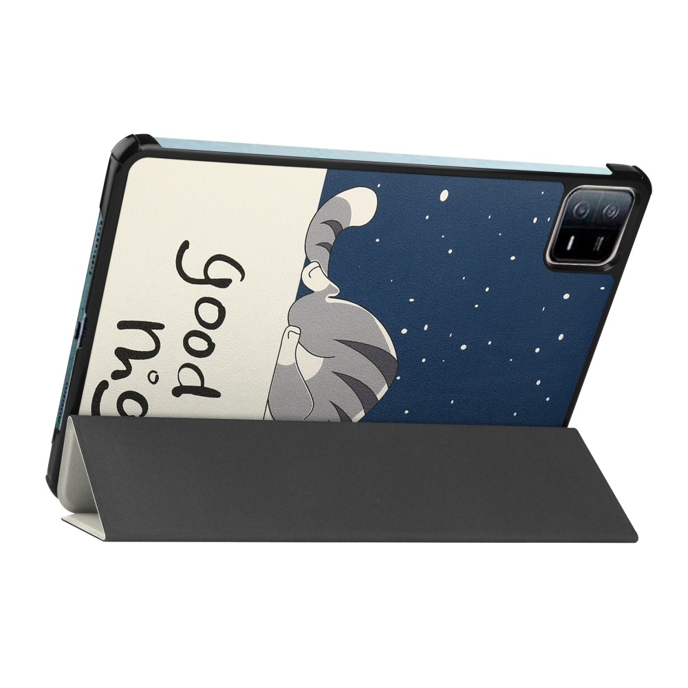 Nyomtatás intelligens záró tok Xiaomi Pad 6 - macska
