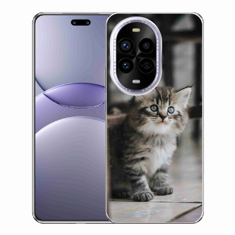 Gél borítás mmCase a Huawei Nova 13 Pro 5G számára - cica