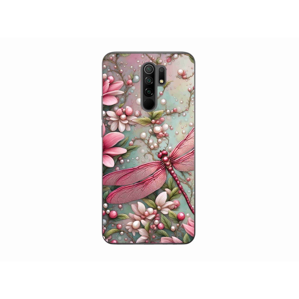 Gél borítás mmCase a Xiaomi Redmi 9-hez - szitakötő