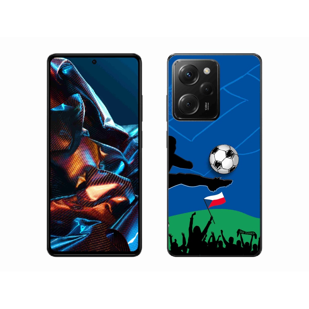 Gél borítás mmCase a Xiaomi Poco X5 Pro 5G-hez - futballszurkolóknak