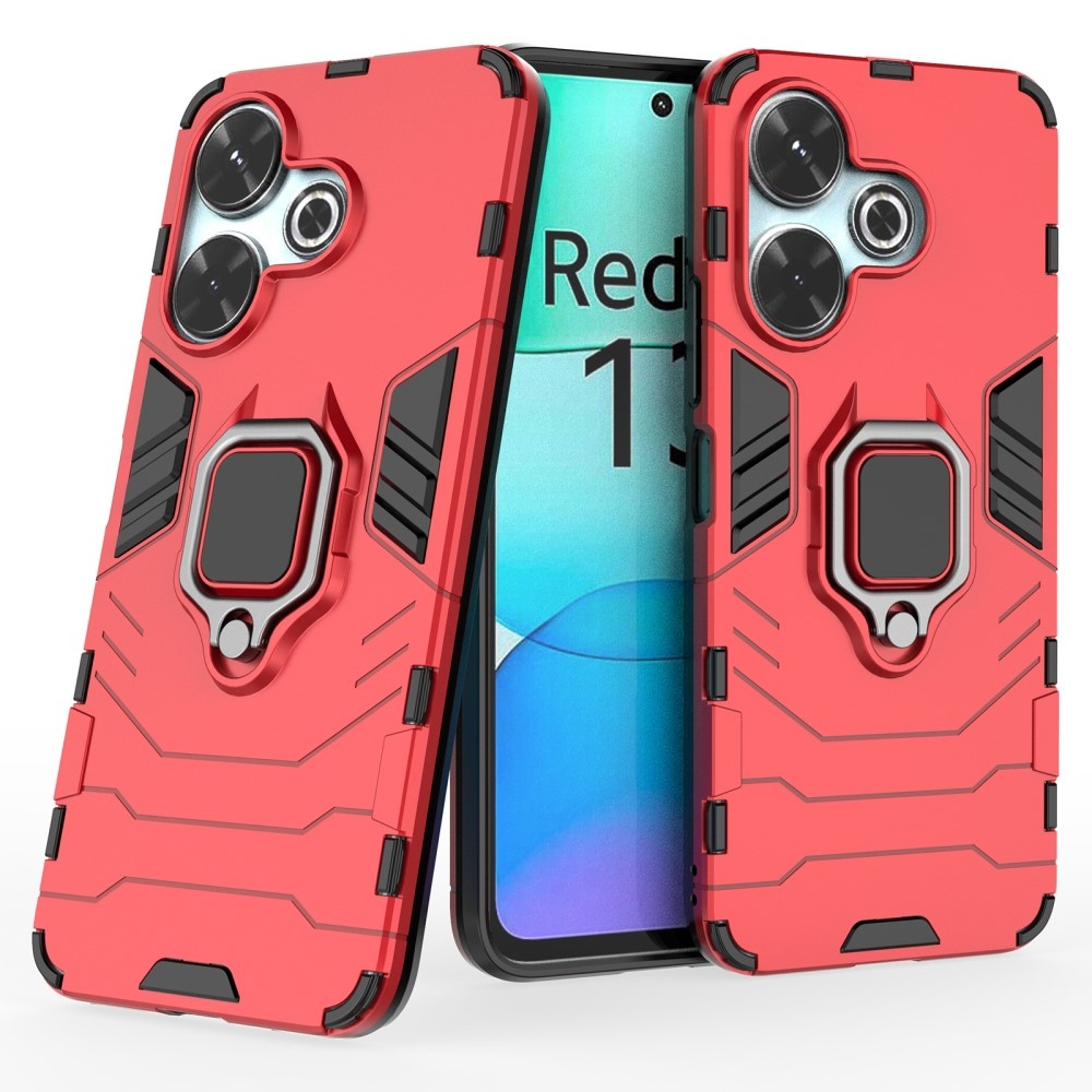 Guardy tartós védőhuzat Xiaomi Redmi 13 4G/Poco M6 4G - piros