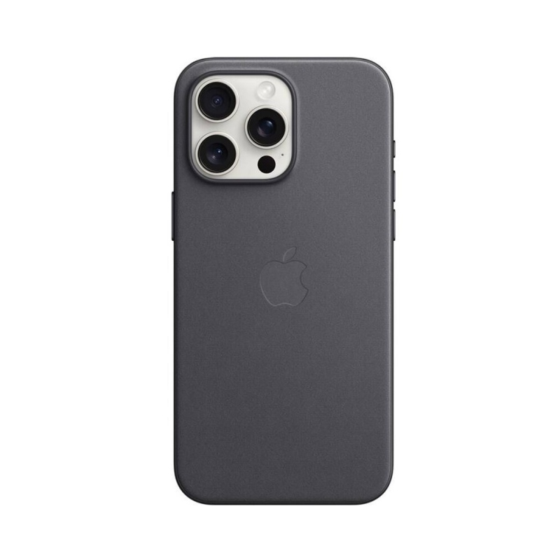 MT4V3ZM/A Apple FineWoven borítóval együtt. MagSafe iPhone 15 Pro Max-hoz Fekete