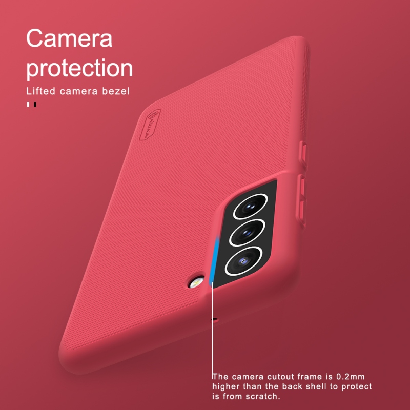 Nillkin Super Frosted hátlap Samsung Galaxy S21 FE 5G fekete