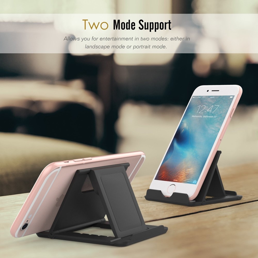 Állvány állítható állvány mobilhoz/tablethez - fekete