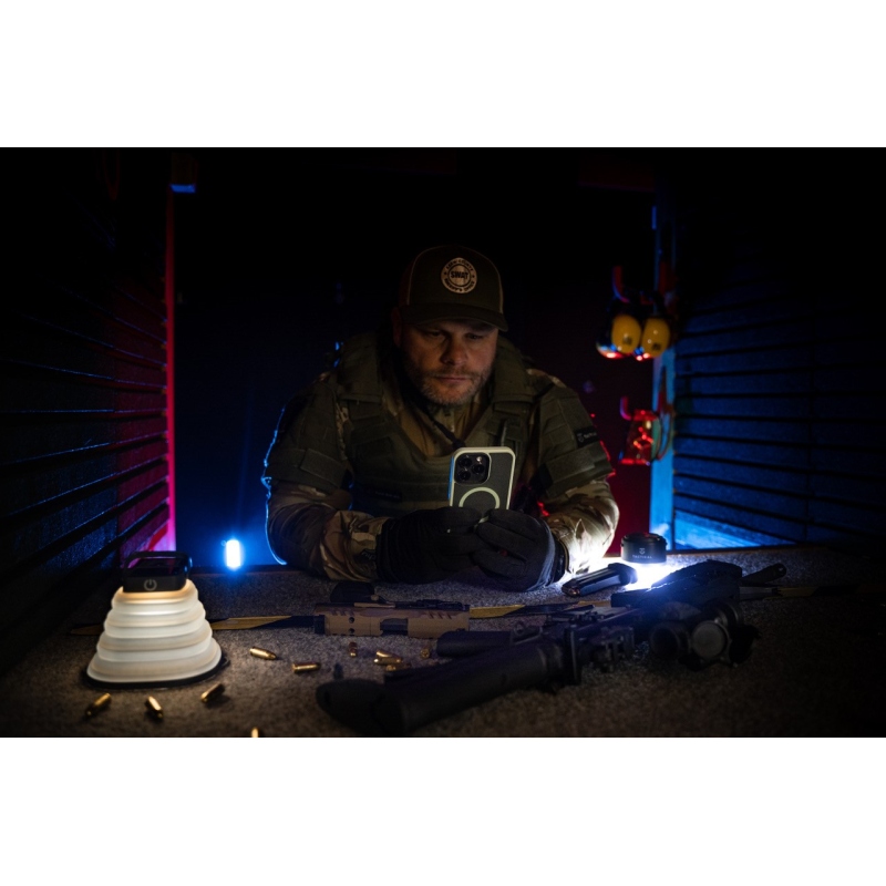 Tactical MagForce Hyperstealth Cover for Samsung Galaxy S25 Világosszürke borítás