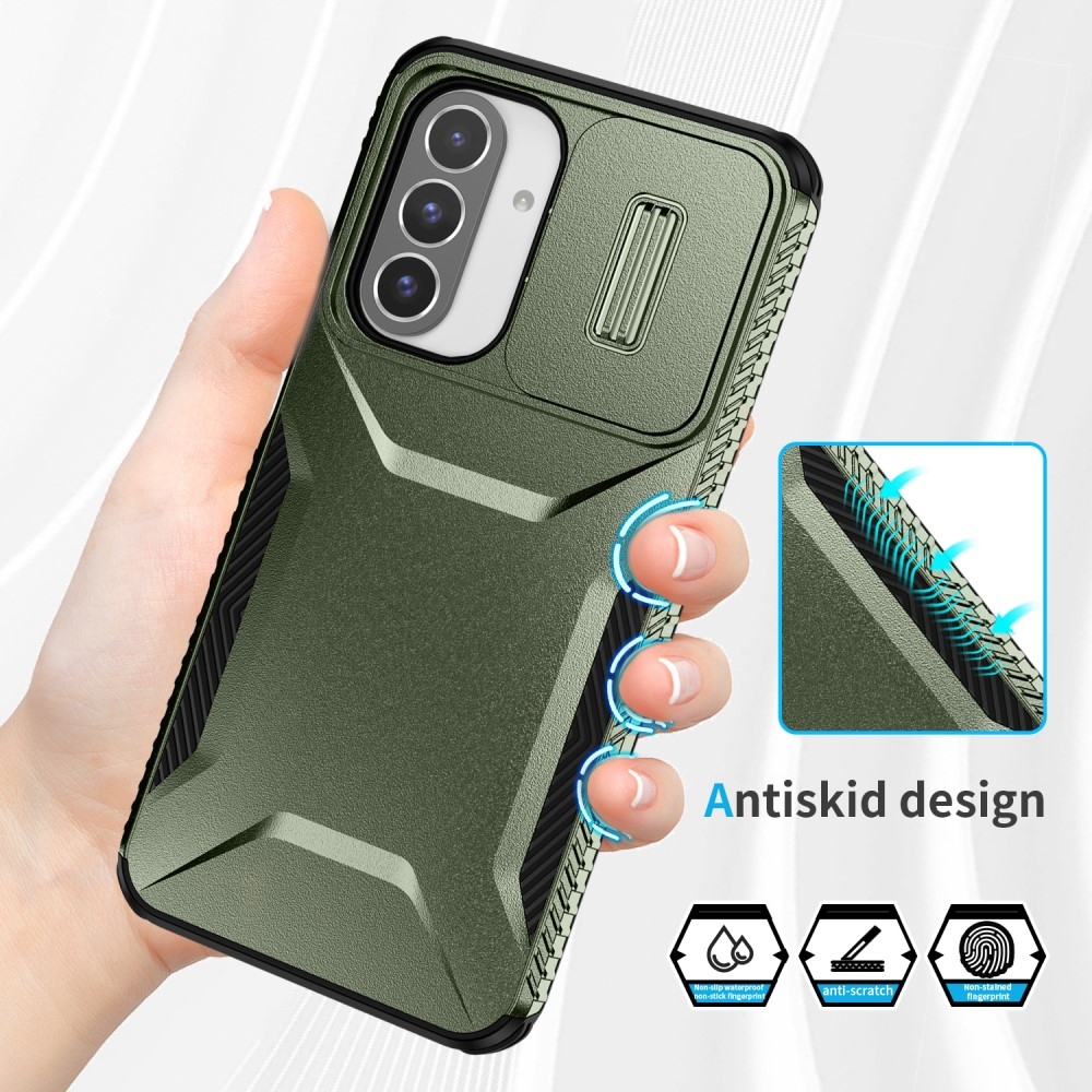 Csúszásálló, tartós borító Samsung Galaxy A26 5G készülékhez - zöld
